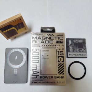 MoveSpeed 초슬림 5000mAh 맥세이프 보조배터리