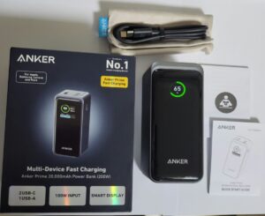 Anker Prime 20000mAh 고성능 보조배터리